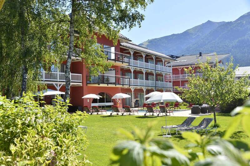 Das Hotel Eden Seefeld - Gartenbereich im Das Hotel Eden in Seefeld in Tirol 