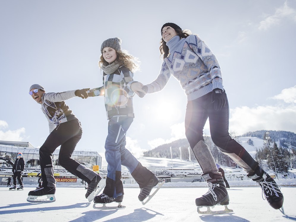 Pattinaggio su ghiaccio a Seefeld