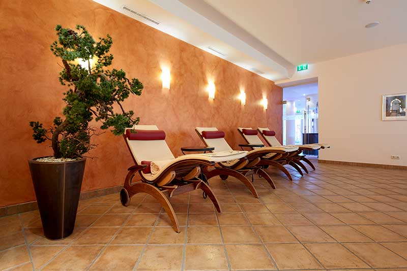 Ruheraum im Eden SPA - Wellnessurlaub in Seefeld