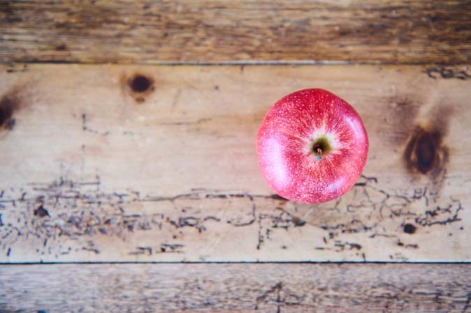 Apple tree at The Hotel Eden