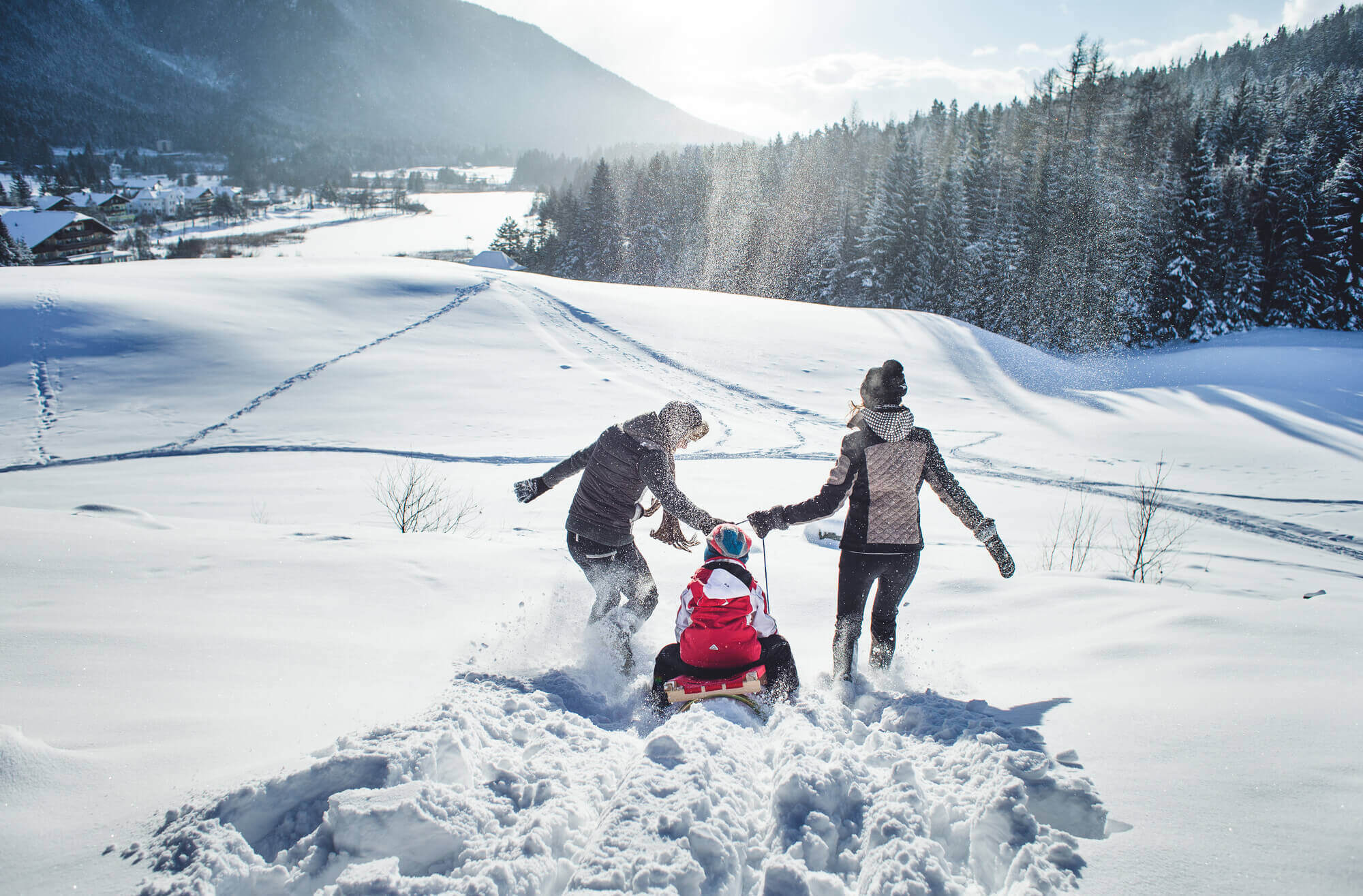 Familienurlaub im Winter 